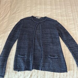Gerard Darel Navy Knit Cardigan